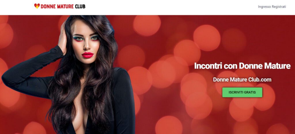 Incontri con Donne Mature? DonneMatureClub il Sito per Amanti delle Tardone