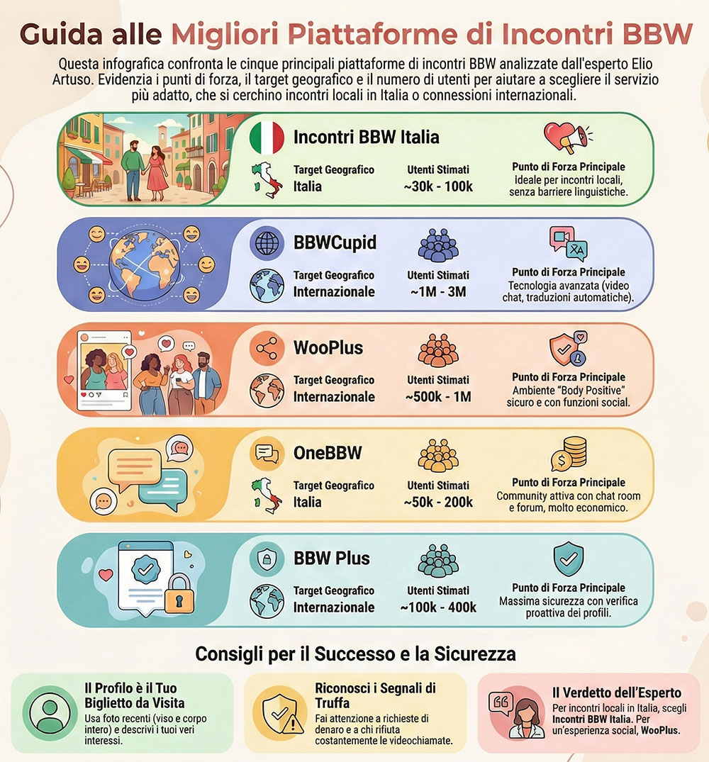 migliori-siti-di-incontri-bbw infografica